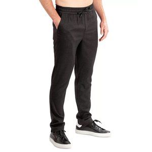 Natori Mens Black Smocked Drawstring Daytime Jogger Dogen Pants Size XL MSRP $84